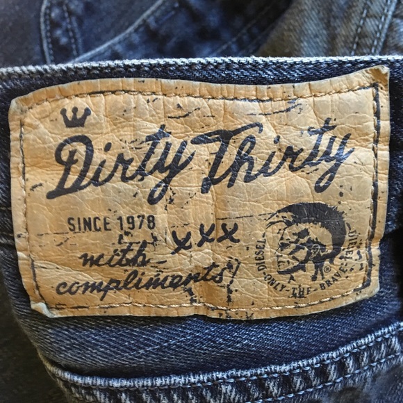 Diesel Dirty Thirty Heeven Jeans RARE - Picture 4 of 5